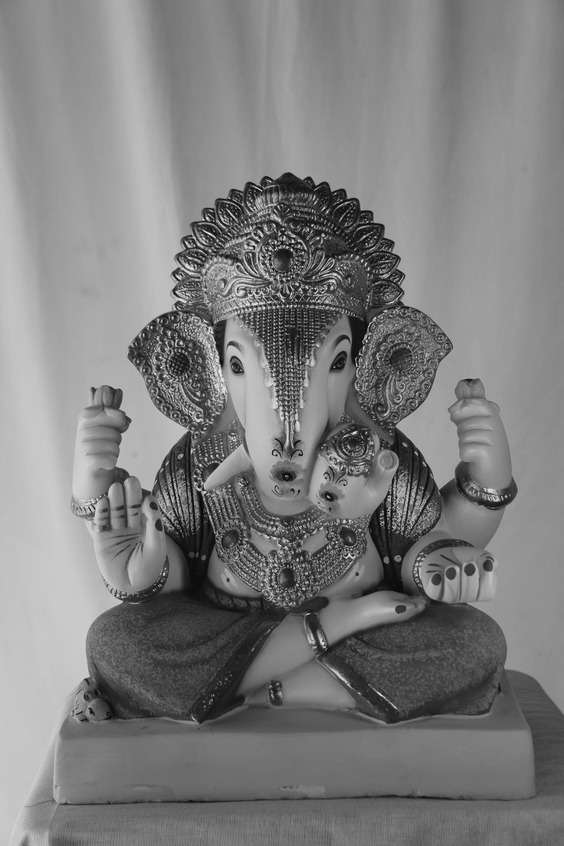 Dagdusheth Ganpati | POP Ganpati | 17 Inches Height | MSKK-0003-POP-17-DAGDU-PSKK-DNOA Dagdusheth Ganpati | POP Ganpati | 17 Inches Height | MSKK-0003-POP-17-DAGDU-PSKK-DNOA