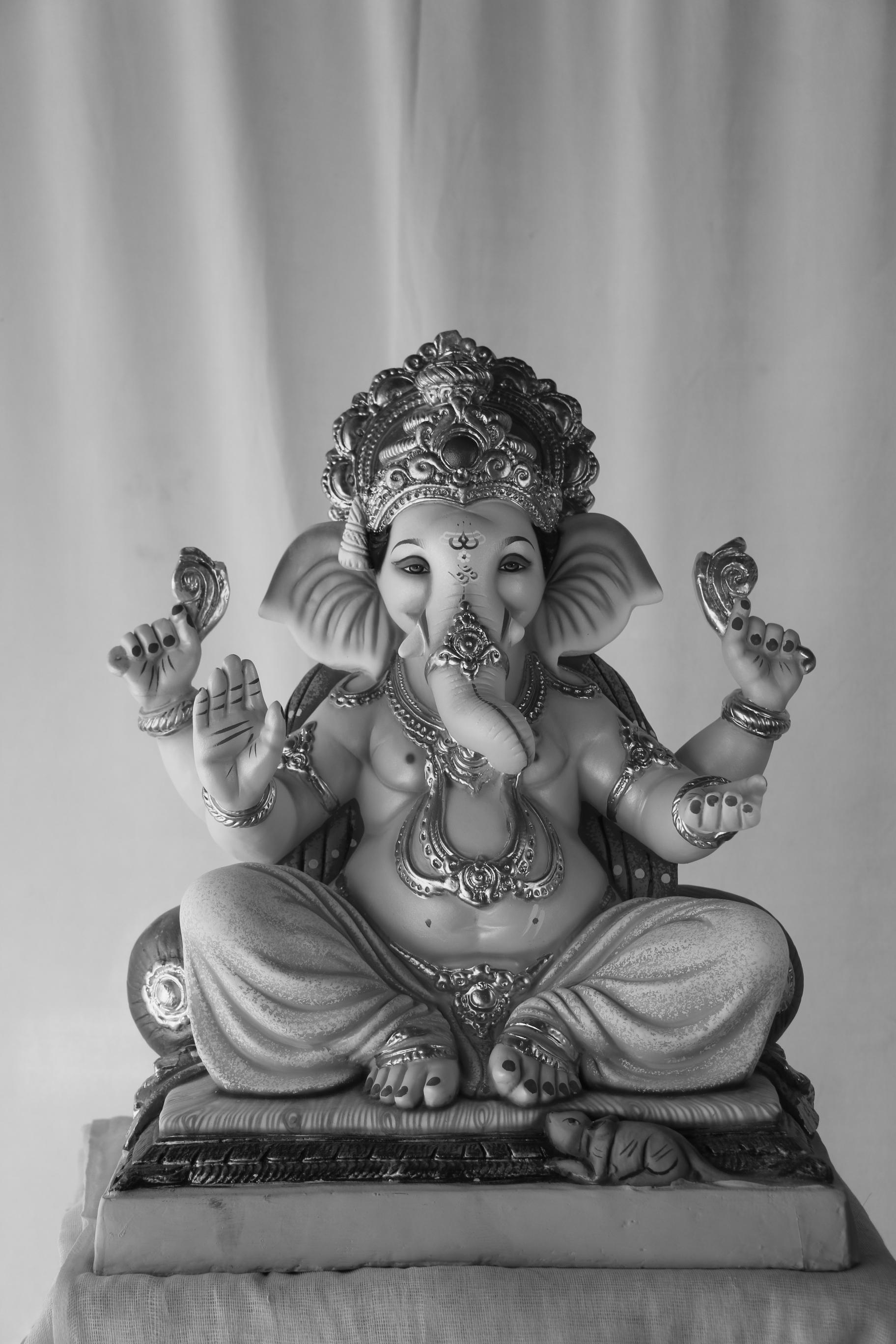 Double Load Mhaisuri Ganpati | POP Ganpati | 18 Inches Height | MSKK-0017-POP-18-DOUBL-PSKK-DNOA Double Load Mhaisuri Ganpati | POP Ganpati | 18 Inches Height | MSKK-0017-POP-18-DOUBL-PSKK-DNOA