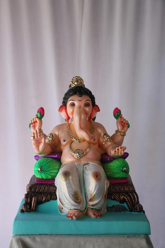 Baal Ganesh Furniture Ganpati | POP Ganpati | 19 Inches Height | MSKK-0030-POP-19-BAALG-PSKK-DNOA Baal Ganesh Furniture Ganpati | POP Ganpati | 19 Inches Height | MSKK-0030-POP-19-BAALG-PSKK-DNOA