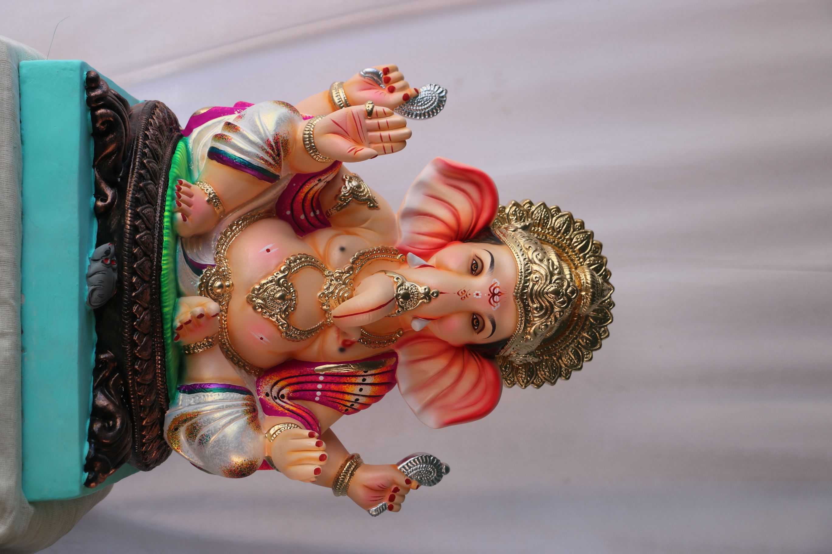 Titwala Ganpati | POP Ganpati | 20 Inches Height | MSKK-0031-POP-20-TITWA-PSKK-DNOA-V01 Titwala Ganpati | POP Ganpati | 20 Inches Height | MSKK-0031-POP-20-TITWA-PSKK-DNOA-V01