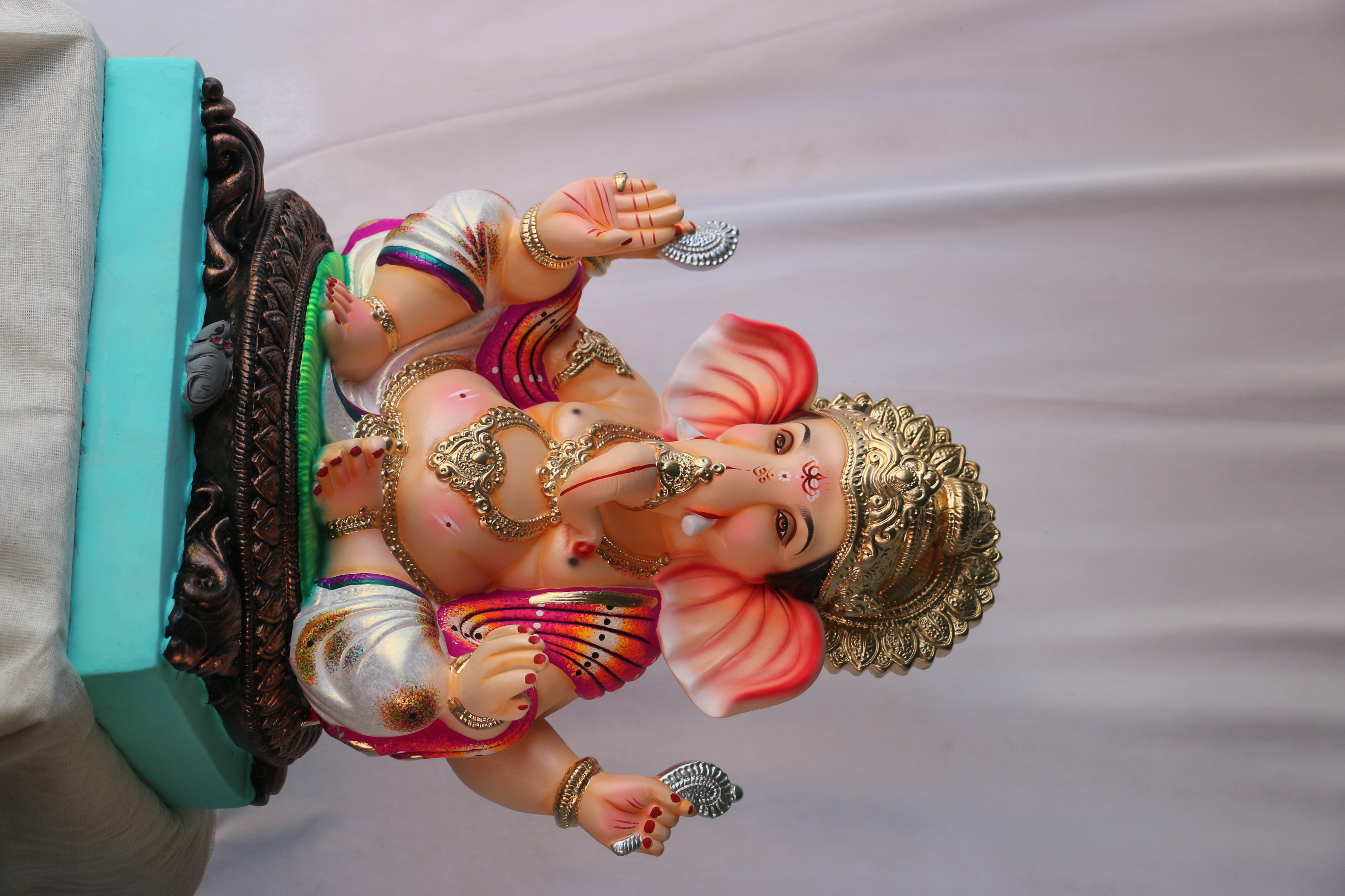 Titwala Ganpati | POP Ganpati | 20 Inches Height | MSKK-0031-POP-20-TITWA-PSKK-DNOA-V01 Titwala Ganpati | POP Ganpati | 20 Inches Height | MSKK-0031-POP-20-TITWA-PSKK-DNOA-V01