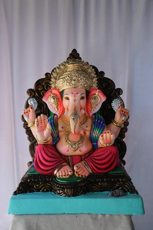 Motha Mhaisuri Ganpati | POP Ganpati | 24 Inches Height | MSKK-0036-POP-24-MOTHA-PSKK-DNOA Motha Mhaisuri Ganpati | POP Ganpati | 24 Inches Height | MSKK-0036-POP-24-MOTHA-PSKK-DNOA
