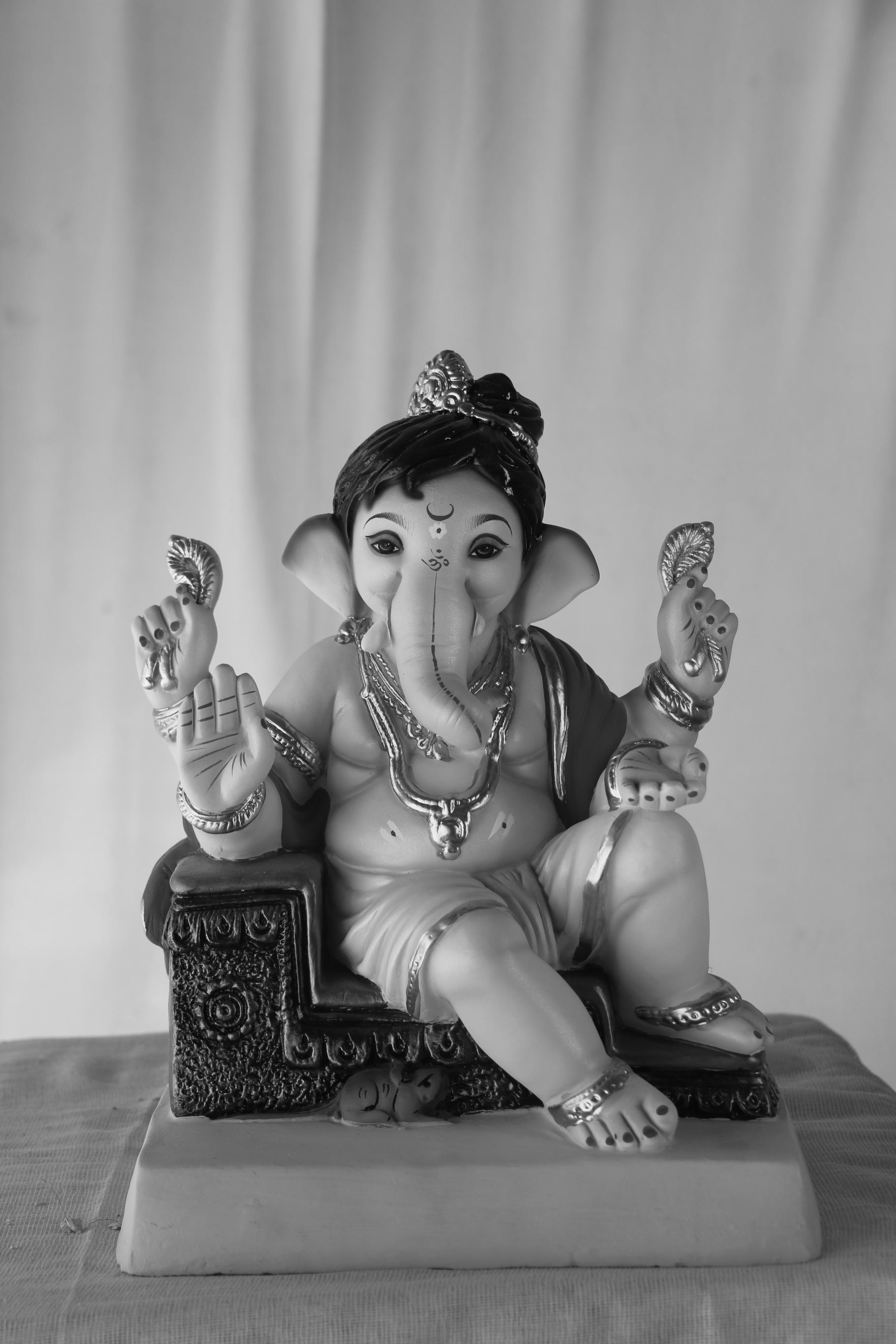Baal Ganesh Ganpati | POP Ganpati | 13 Inches Height | MSKK-0057-POP-13-BAALG-PSKK-DNOA Baal Ganesh Ganpati | POP Ganpati | 13 Inches Height | MSKK-0057-POP-13-BAALG-PSKK-DNOA