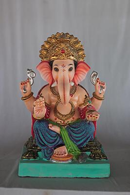 Philips Ganpati | Shadu Mati Ganpati | 16 Inches Height | MSKK-0001-SHA-16-PHILI-PSKK-DNOA Philips Ganpati | Shadu Mati Ganpati | 16 Inches Height | MSKK-0001-SHA-16-PHILI-PSKK-DNOA