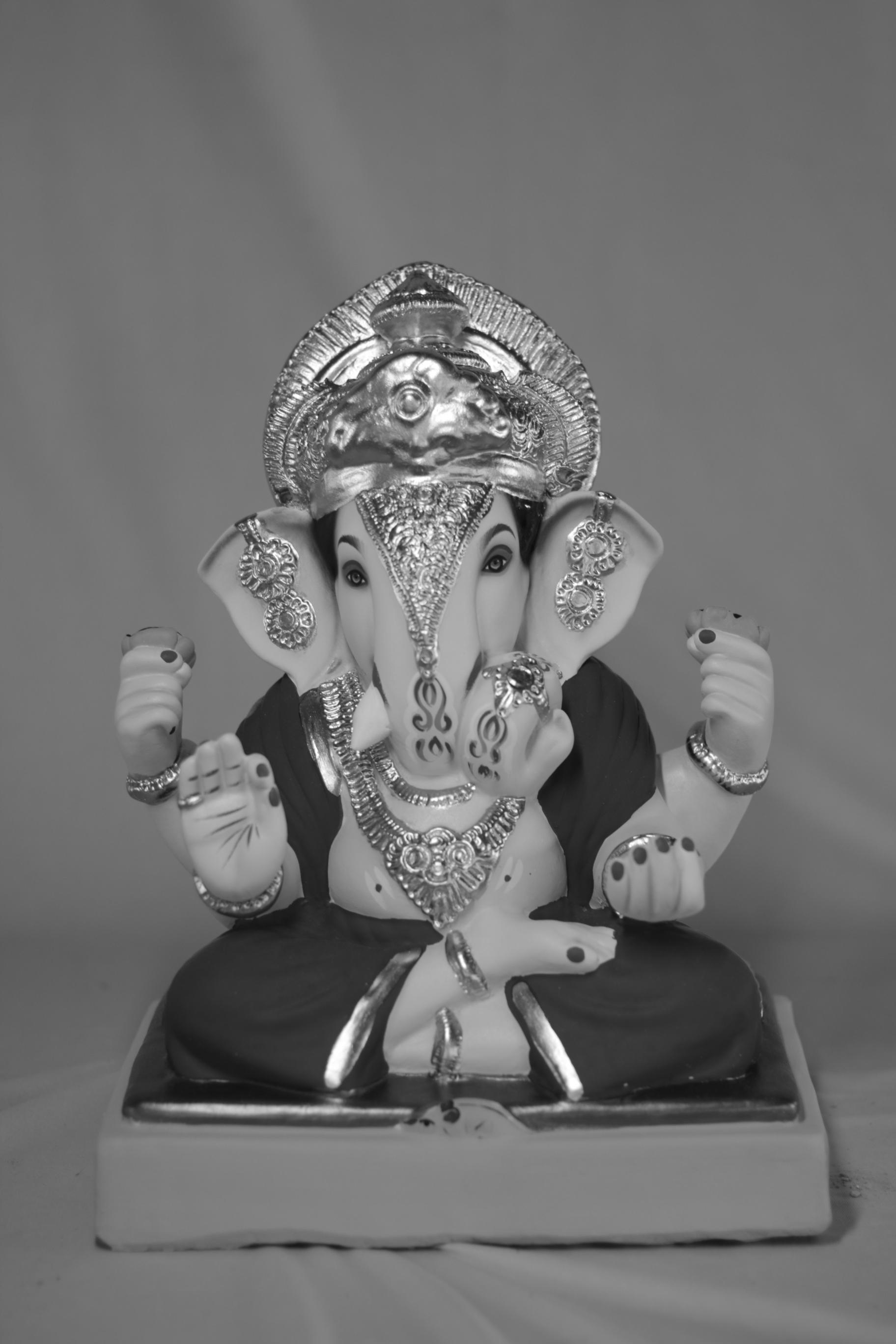 Dagdusheth Ganpati | Eco Friendly Shadu Mati Ganpati | 13 Inches Height | MSKK-0002-SHA-13-DAGDU-PSKK-DNOA-VXX Dagdusheth Ganpati | Eco Friendly Shadu Mati Ganpati | 13 Inches Height | MSKK-0002-SHA-13-DAGDU-PSKK-DNOA-VXX