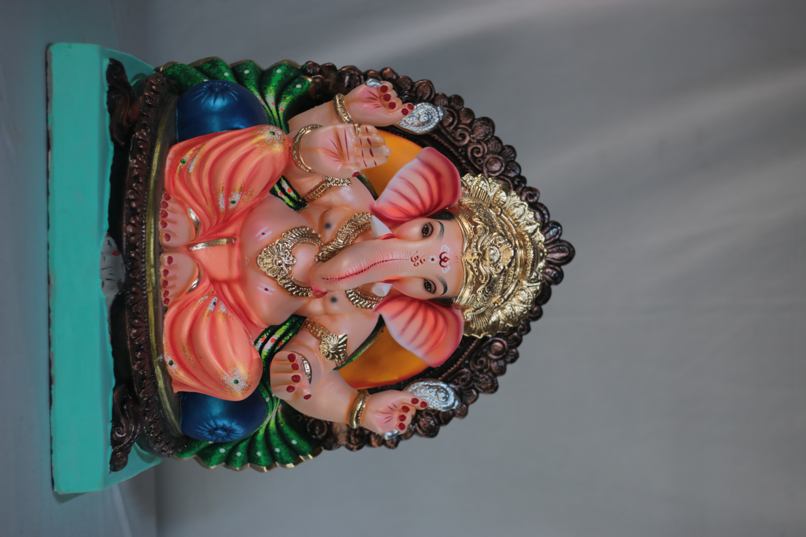 Double Load Mhaisuri Ganpati | Eco Friendly Shadu Mati Ganpati | 16 Inches Height | MSKK-0007-SHA-16-DOUBL-PSKK-DNOA Double Load Mhaisuri Ganpati | Eco Friendly Shadu Mati Ganpati | 16 Inches Height | MSKK-0007-SHA-16-DOUBL-PSKK-DNOA