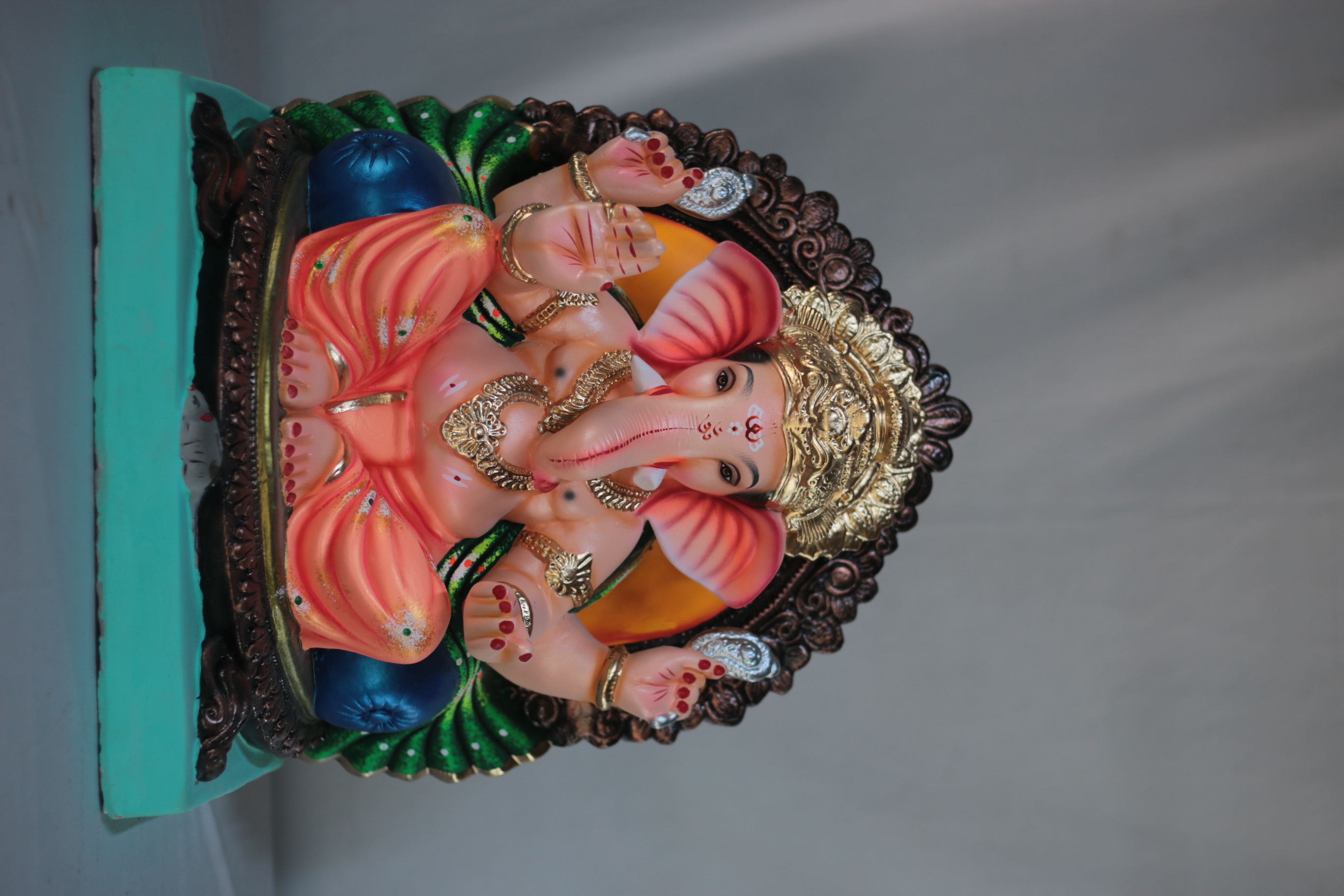 Double Load Mhaisuri Ganpati | Eco Friendly Shadu Mati Ganpati | 16 Inches Height | MSKK-0007-SHA-16-DOUBL-PSKK-DNOA Double Load Mhaisuri Ganpati | Eco Friendly Shadu Mati Ganpati | 16 Inches Height | MSKK-0007-SHA-16-DOUBL-PSKK-DNOA