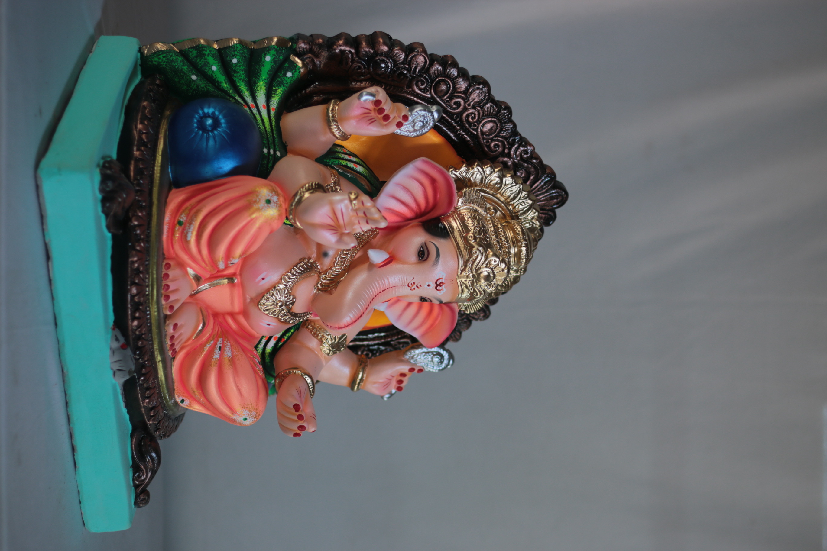 Double Load Mhaisuri Ganpati | Eco Friendly Shadu Mati Ganpati | 16 Inches Height | MSKK-0007-SHA-16-DOUBL-PSKK-DNOA Double Load Mhaisuri Ganpati | Eco Friendly Shadu Mati Ganpati | 16 Inches Height | MSKK-0007-SHA-16-DOUBL-PSKK-DNOA