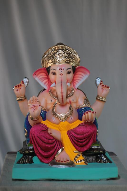 Philips Ganpati | Shadu Mati Ganpati | 16 Inches Height | MSKK-0008-SHA-16-PHILI-PSKK-DNOA Philips Ganpati | Shadu Mati Ganpati | 16 Inches Height | MSKK-0008-SHA-16-PHILI-PSKK-DNOA