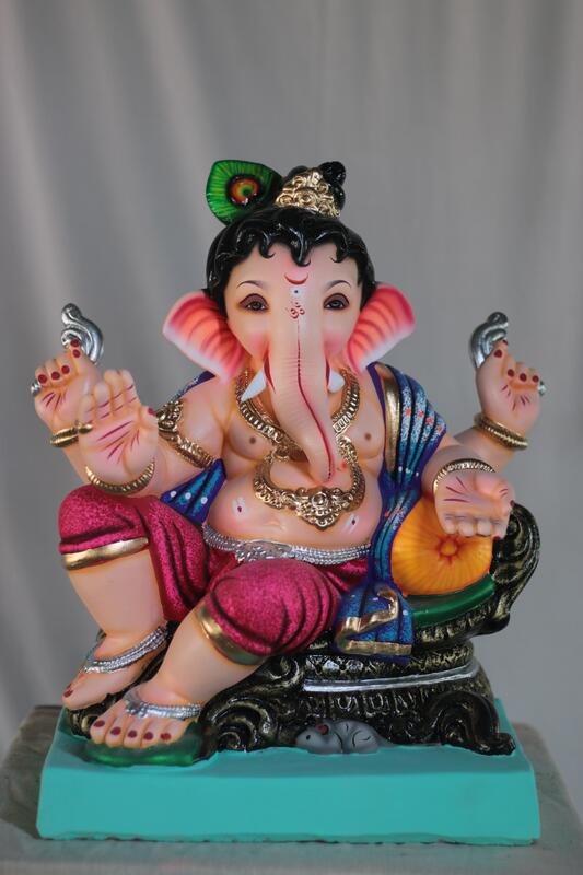 Navin Baal Ganesh Ganpati | Shadu Mati Ganpati | 17 Inches Height | MSKK-0015-SHA-17-NAVIN-PSKK-DNOA Navin Baal Ganesh Ganpati | Shadu Mati Ganpati | 17 Inches Height | MSKK-0015-SHA-17-NAVIN-PSKK-DNOA
