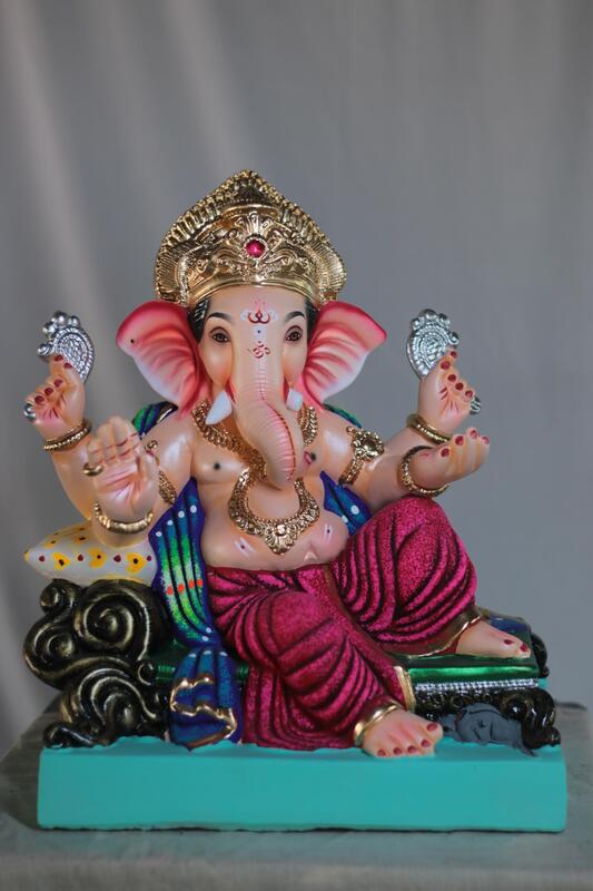 V K Furniture Ganpati | Shadu Mati Ganpati | 15 Inches Height | MSKK-0018-SHA-15-VKFUR-PSKK-DNOA V K Furniture Ganpati | Shadu Mati Ganpati | 15 Inches Height | MSKK-0018-SHA-15-VKFUR-PSKK-DNOA