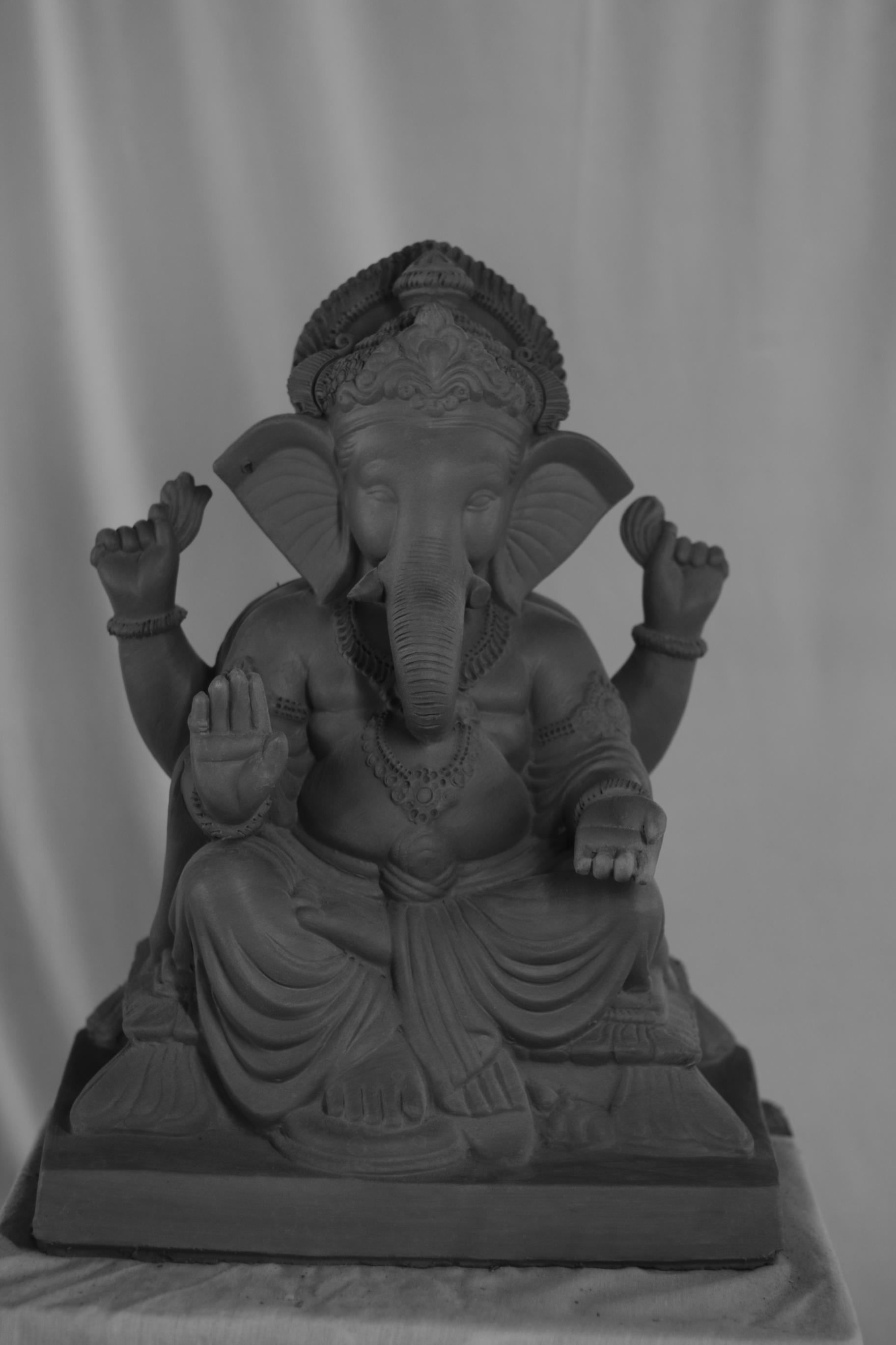 Philips Ganpati | Eco Friendly Shadu Mati Ganpati | 18 Inches Height | MSKK-0021-SHA-18-PHILI-PSKK-DNOA-VXX Philips Ganpati | Eco Friendly Shadu Mati Ganpati | 18 Inches Height | MSKK-0021-SHA-18-PHILI-PSKK-DNOA-VXX