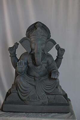 Philips Ganpati | Shadu Mati Ganpati | 18 Inches Height | MSKK-0021-SHA-18-PHILI-PSKK-DNOA Philips Ganpati | Shadu Mati Ganpati | 18 Inches Height | MSKK-0021-SHA-18-PHILI-PSKK-DNOA