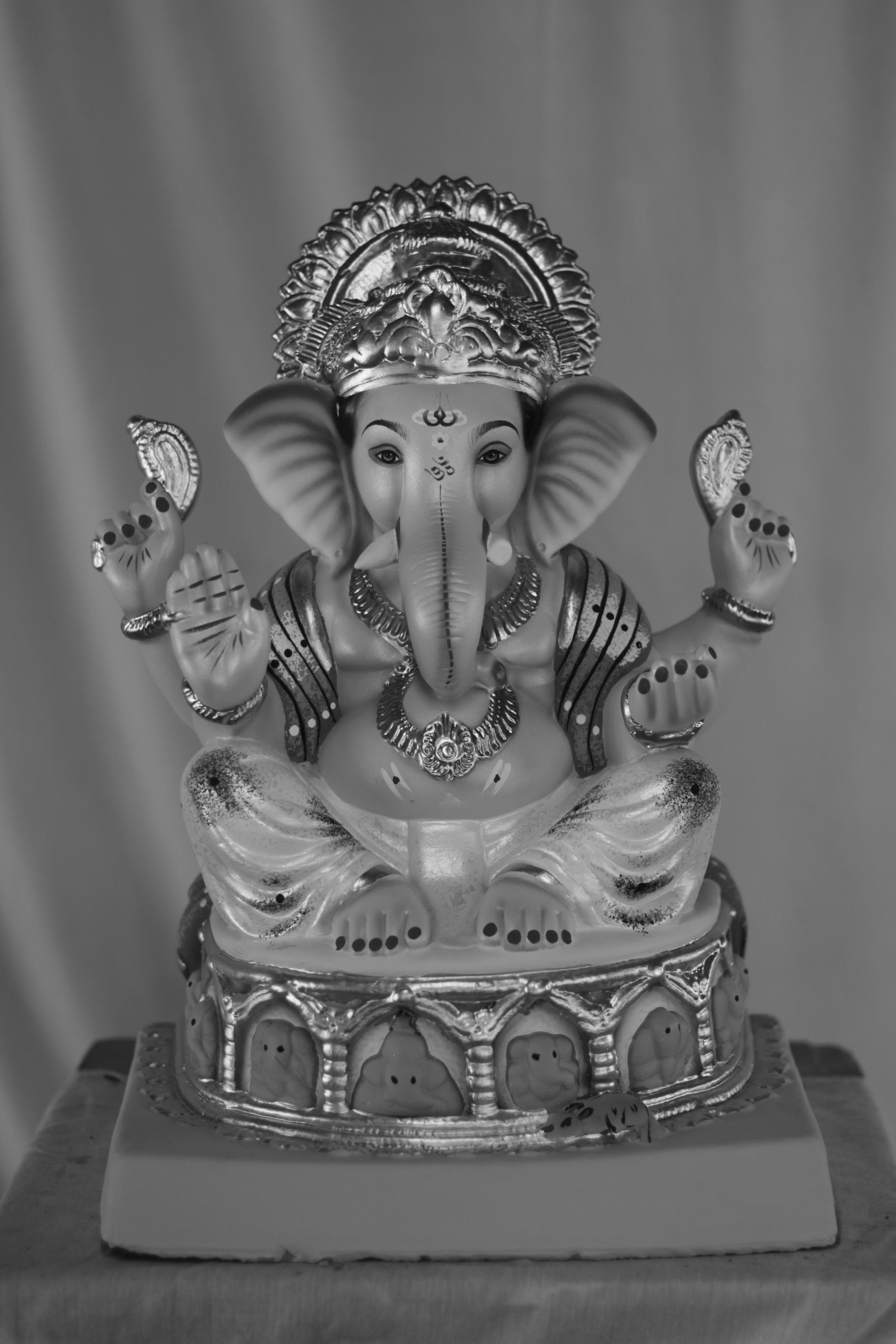 Ashtvinayak Ganpati | Eco Friendly Shadu Mati Ganpati | 18 Inches Height | MSKK-0022-SHA-18-ASHTV-PSKK-DNOA-VXX Ashtvinayak Ganpati | Eco Friendly Shadu Mati Ganpati | 18 Inches Height | MSKK-0022-SHA-18-ASHTV-PSKK-DNOA-VXX
