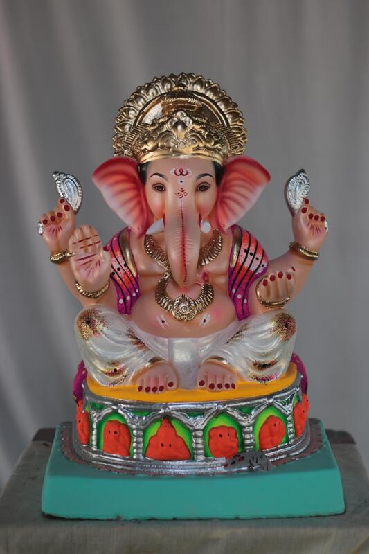 Ashtvinayak Ganpati | Shadu Mati Ganpati | 18 Inches Height | MSKK-0022-SHA-18-ASHTV-PSKK-DNOA Ashtvinayak Ganpati | Shadu Mati Ganpati | 18 Inches Height | MSKK-0022-SHA-18-ASHTV-PSKK-DNOA