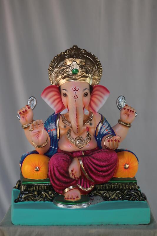 German Koch Ganpati | Shadu Mati Ganpati | 18 Inches Height | MSKK-0023-SHA-18-GERMA-PSKK-DNOA German Koch Ganpati | Shadu Mati Ganpati | 18 Inches Height | MSKK-0023-SHA-18-GERMA-PSKK-DNOA