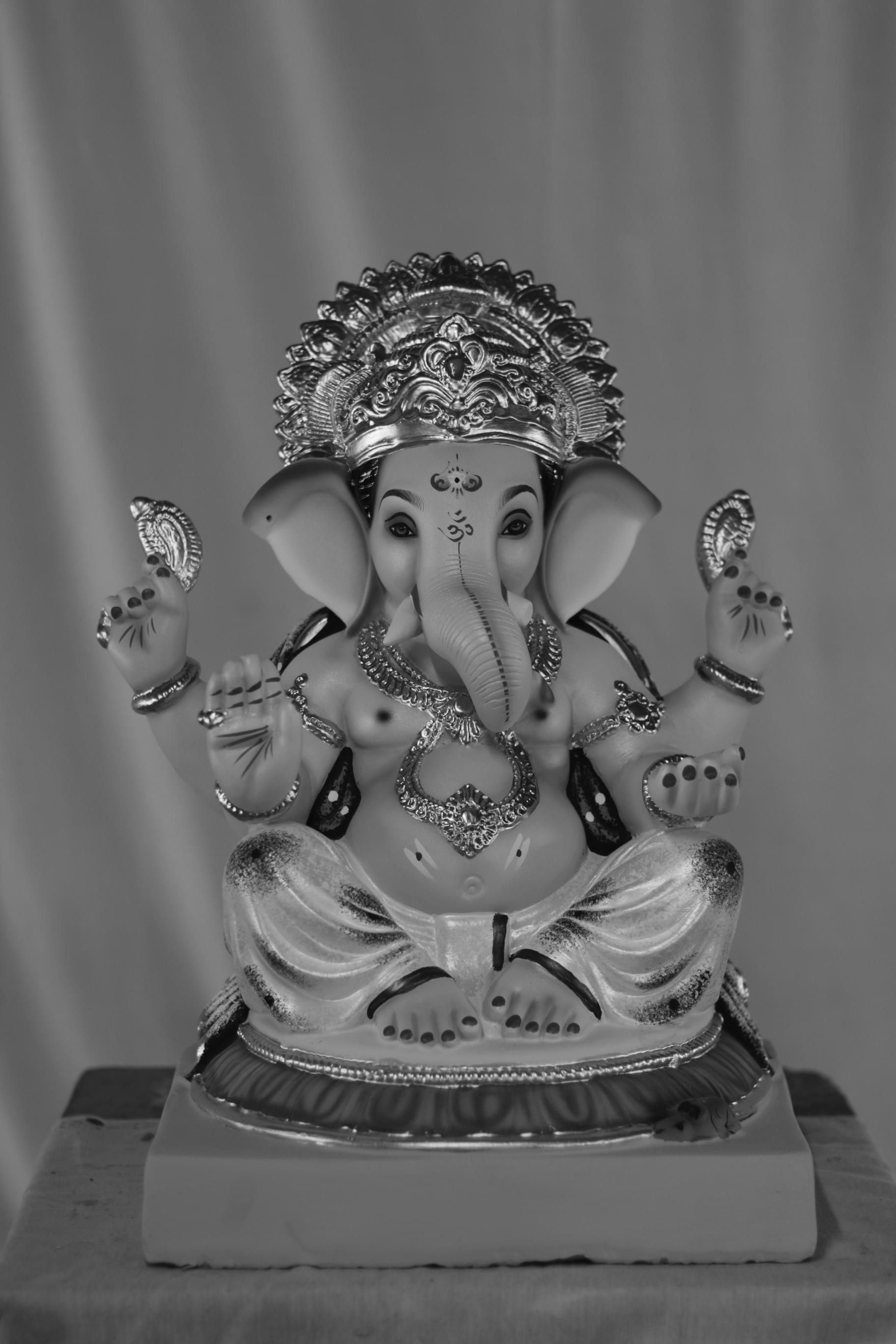 Kamal Mhaisuri Ganpati | Eco Friendly Shadu Mati Ganpati | 17 Inches Height | MSKK-0024-SHA-17-KAMAL-PSKK-DNOA-VXX Kamal Mhaisuri Ganpati | Eco Friendly Shadu Mati Ganpati | 17 Inches Height | MSKK-0024-SHA-17-KAMAL-PSKK-DNOA-VXX