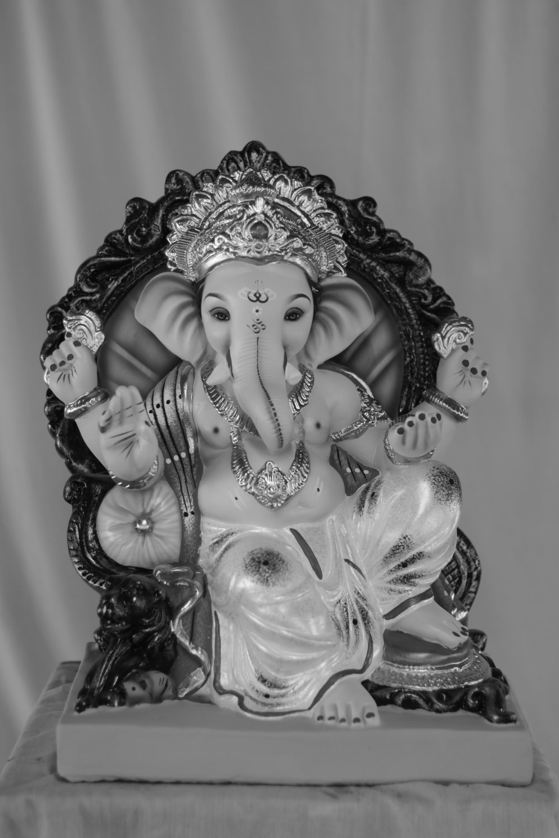Vaadya Furniture Ganpati | Eco Friendly Shadu Mati Ganpati | 18 Inches Height | MSKK-0033-SHA-18-VAADY-PSKK-DNOA-VXX Vaadya Furniture Ganpati | Eco Friendly Shadu Mati Ganpati | 18 Inches Height | MSKK-0033-SHA-18-VAADY-PSKK-DNOA-VXX