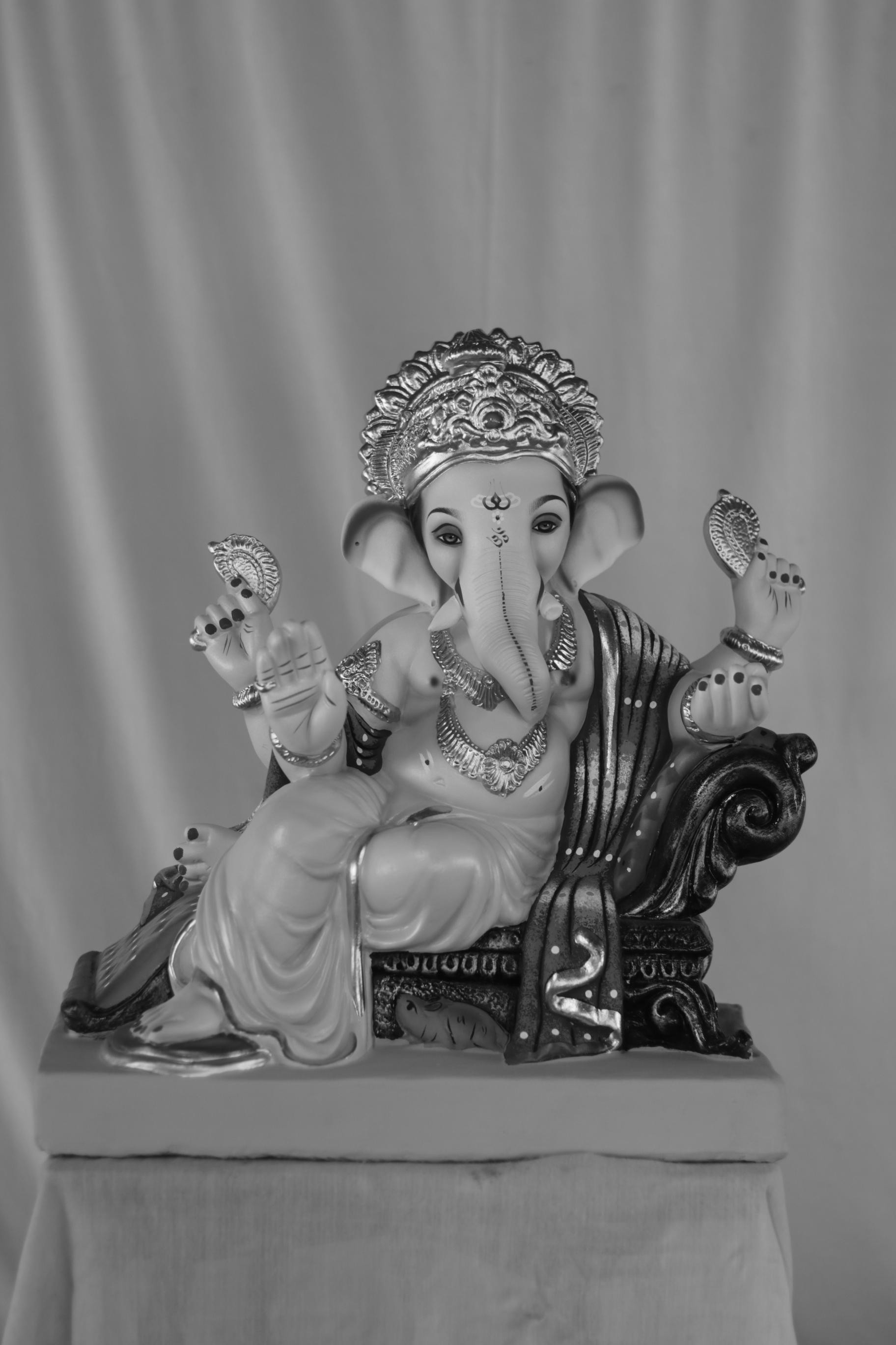 Sofa Prabhval Ganpati | Eco Friendly Shadu Mati Ganpati | 18 Inches Height | MSKK-0034-SHA-18-SOFAP-PSKK-DNOA-VXX Sofa Prabhval Ganpati | Eco Friendly Shadu Mati Ganpati | 18 Inches Height | MSKK-0034-SHA-18-SOFAP-PSKK-DNOA-VXX