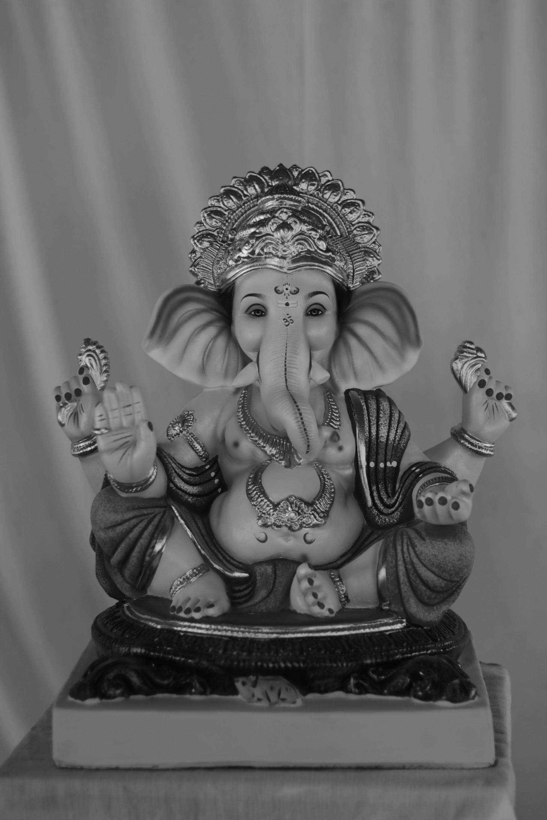 Titwala Ganpati | Eco Friendly Shadu Mati Ganpati | 19 Inches Height | MSKK-0041-SHA-19-TITWA-PSKK-DNOA-VXX Titwala Ganpati | Eco Friendly Shadu Mati Ganpati | 19 Inches Height | MSKK-0041-SHA-19-TITWA-PSKK-DNOA-VXX