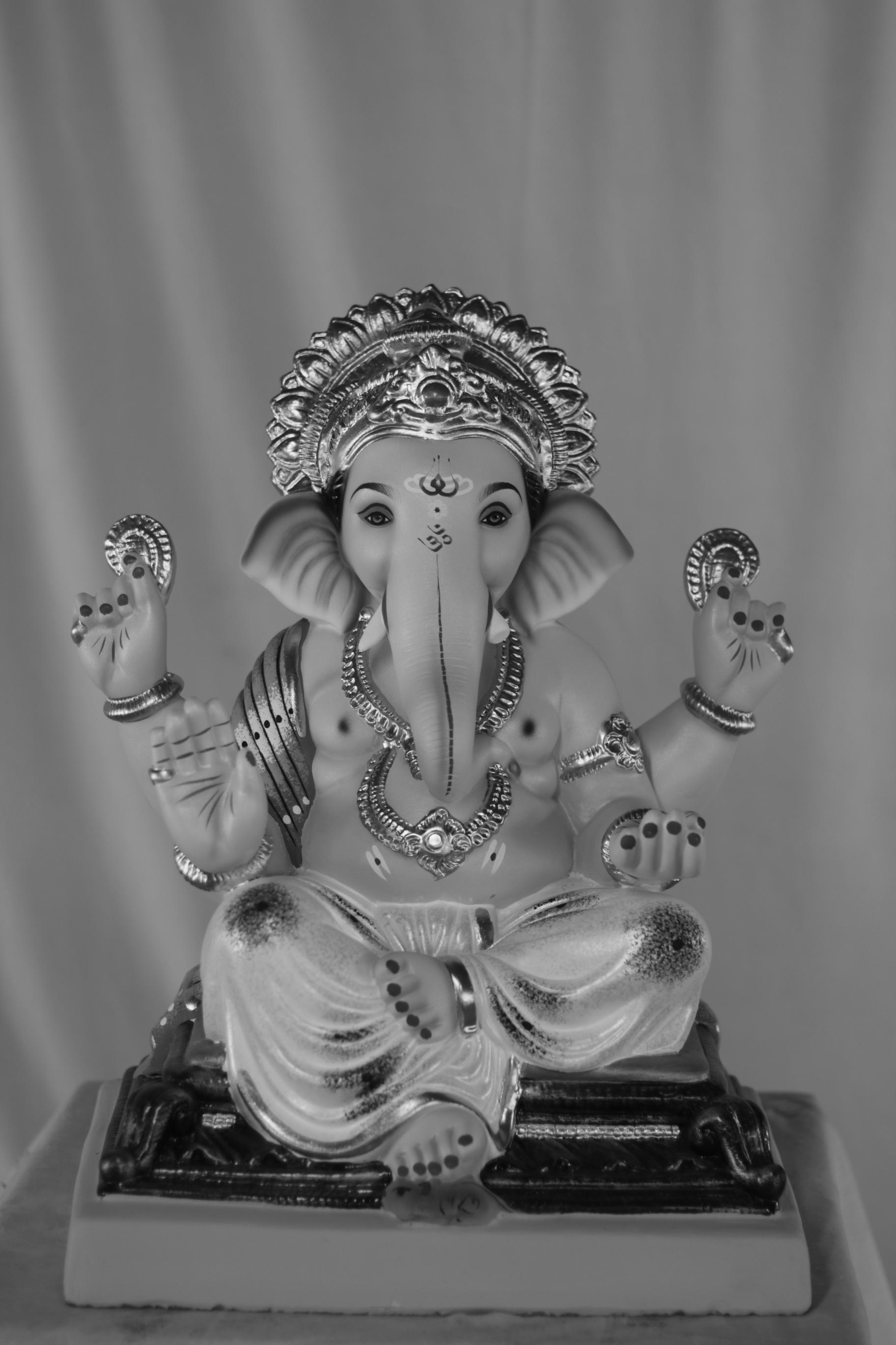 Varadhast Ganpati | Eco Friendly Shadu Mati Ganpati | 17 Inches Height | MSKK-0042-SHA-17-VARAD-PSKK-DNOA-VXX Varadhast Ganpati | Eco Friendly Shadu Mati Ganpati | 17 Inches Height | MSKK-0042-SHA-17-VARAD-PSKK-DNOA-VXX