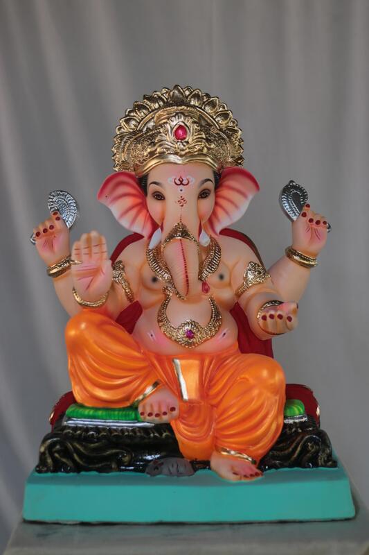 K K Weling Ganpati | Shadu Mati Ganpati | 20 Inches Height | MSKK-0049-SHA-20-KKWEL-PSKK-DNOA K K Weling Ganpati | Shadu Mati Ganpati | 20 Inches Height | MSKK-0049-SHA-20-KKWEL-PSKK-DNOA