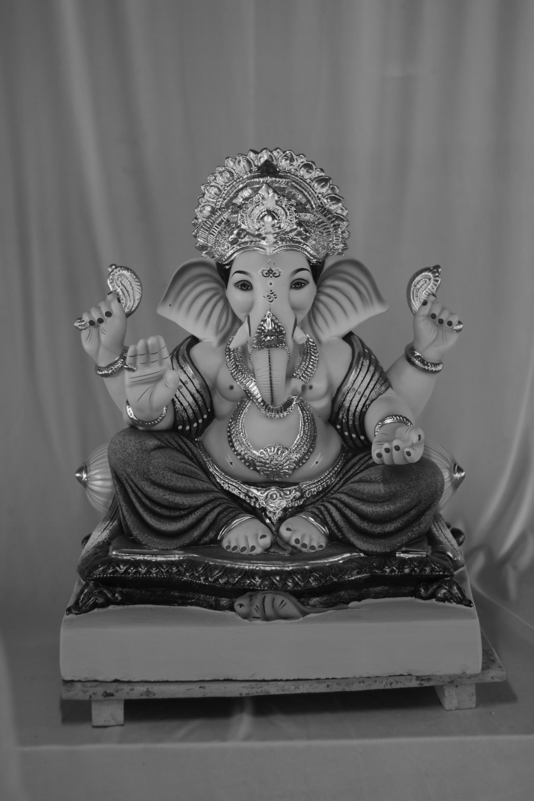 Double Load Mhaisuri Ganpati | Eco Friendly Shadu Mati Ganpati | 21 Inches Height | MSKK-0053-SHA-21-DOUBL-PSKK-DNOA-VXX Double Load Mhaisuri Ganpati | Eco Friendly Shadu Mati Ganpati | 21 Inches Height | MSKK-0053-SHA-21-DOUBL-PSKK-DNOA-VXX