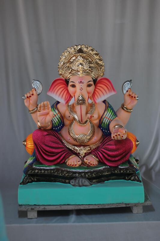 Double Load Mhaisuri Ganpati | Shadu Mati Ganpati | 21 Inches Height | MSKK-0053-SHA-21-DOUBL-PSKK-DNOA Double Load Mhaisuri Ganpati | Shadu Mati Ganpati | 21 Inches Height | MSKK-0053-SHA-21-DOUBL-PSKK-DNOA