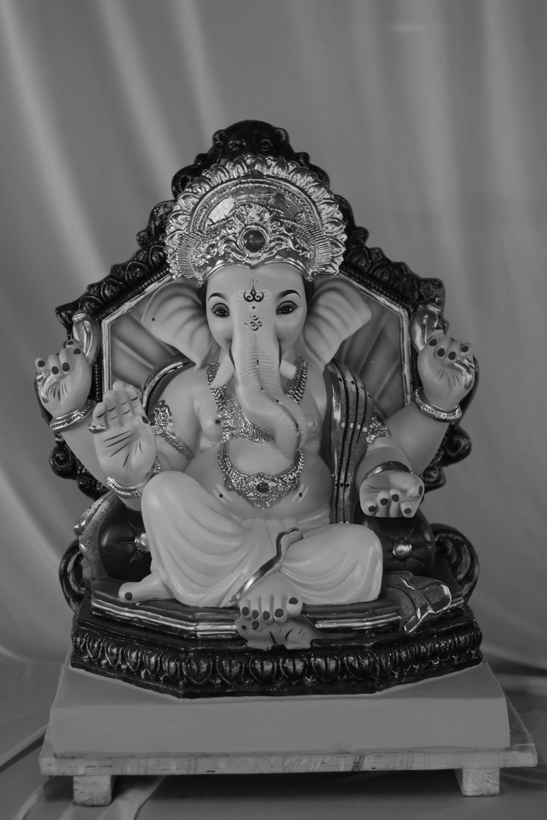 Shiv Prabhaval Ganpati | Eco Friendly Shadu Mati Ganpati | 23 Inches Height | MSKK-0054-SHA-23-SHIVP-PSKK-DNOA-VXX Shiv Prabhaval Ganpati | Eco Friendly Shadu Mati Ganpati | 23 Inches Height | MSKK-0054-SHA-23-SHIVP-PSKK-DNOA-VXX