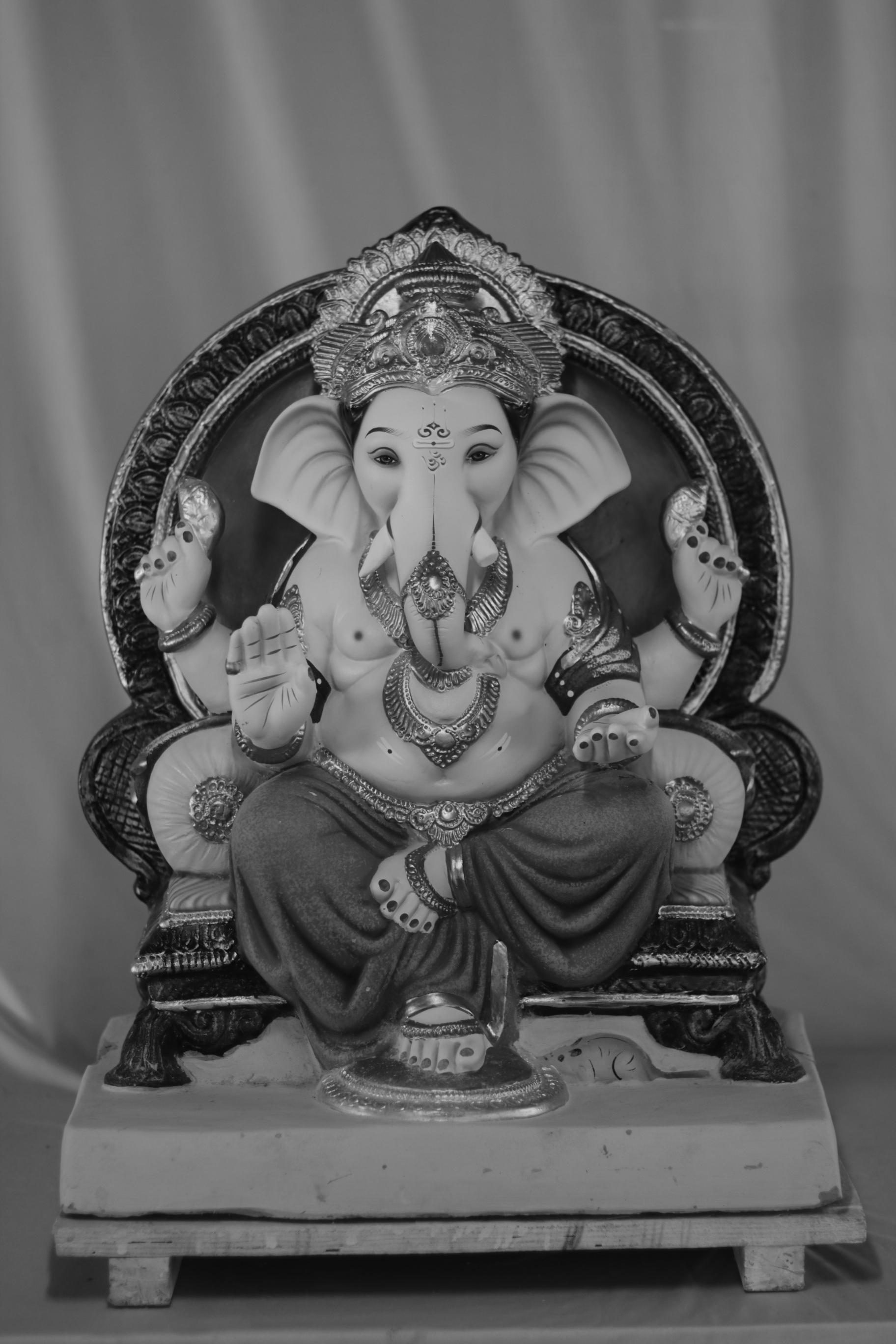 German Prabhval Ganpati | Eco Friendly Shadu Mati Ganpati | 22 Inches Height | MSKK-0058-SHA-22-GERMA-PSKK-DNOA-VXX German Prabhval Ganpati | Eco Friendly Shadu Mati Ganpati | 22 Inches Height | MSKK-0058-SHA-22-GERMA-PSKK-DNOA-VXX