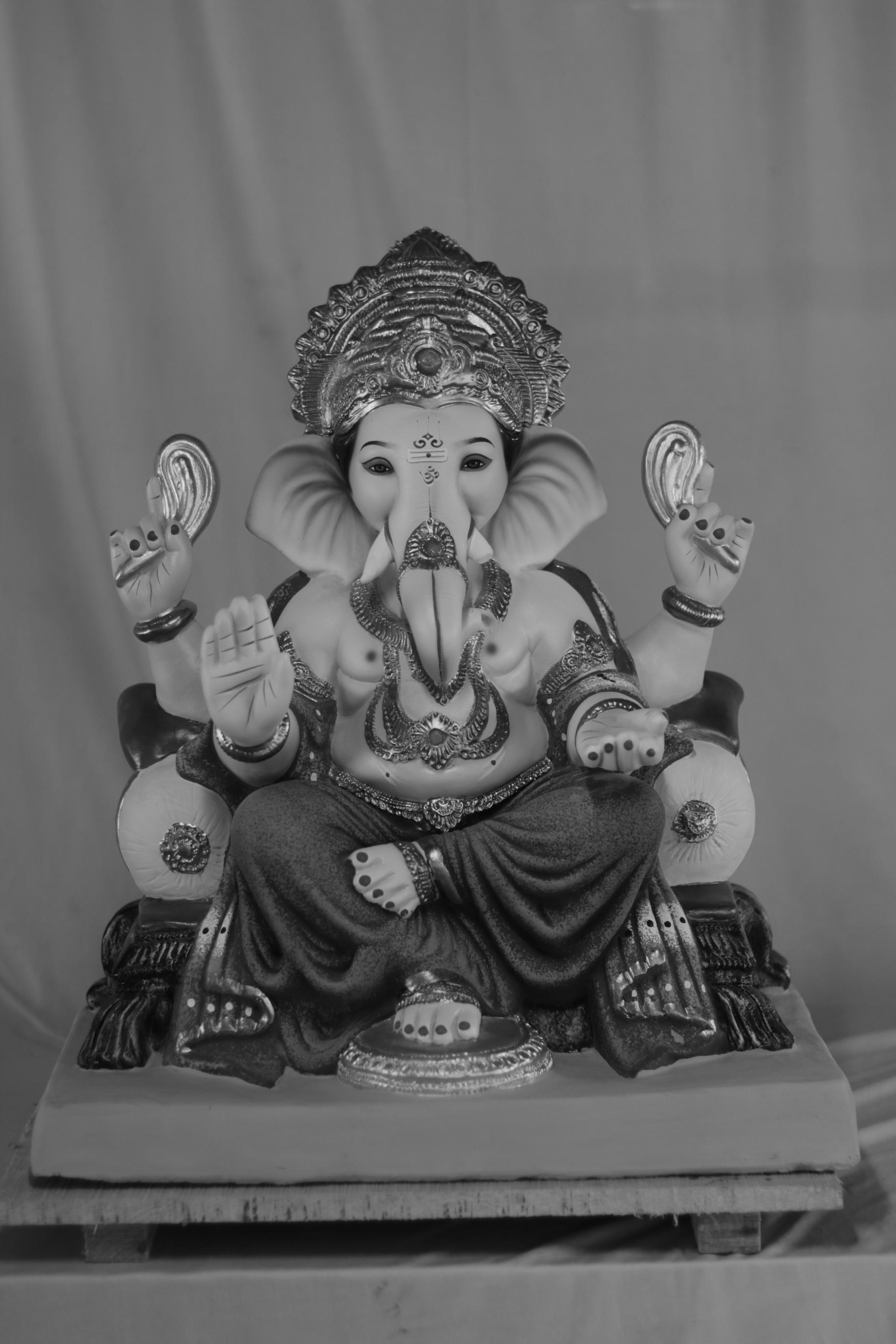 Double Load German Ganpati | Eco Friendly Shadu Mati Ganpati | 21 Inches Height | MSKK-0059-SHA-21-DOUBL-PSKK-DNOA-VXX Double Load German Ganpati | Eco Friendly Shadu Mati Ganpati | 21 Inches Height | MSKK-0059-SHA-21-DOUBL-PSKK-DNOA-VXX