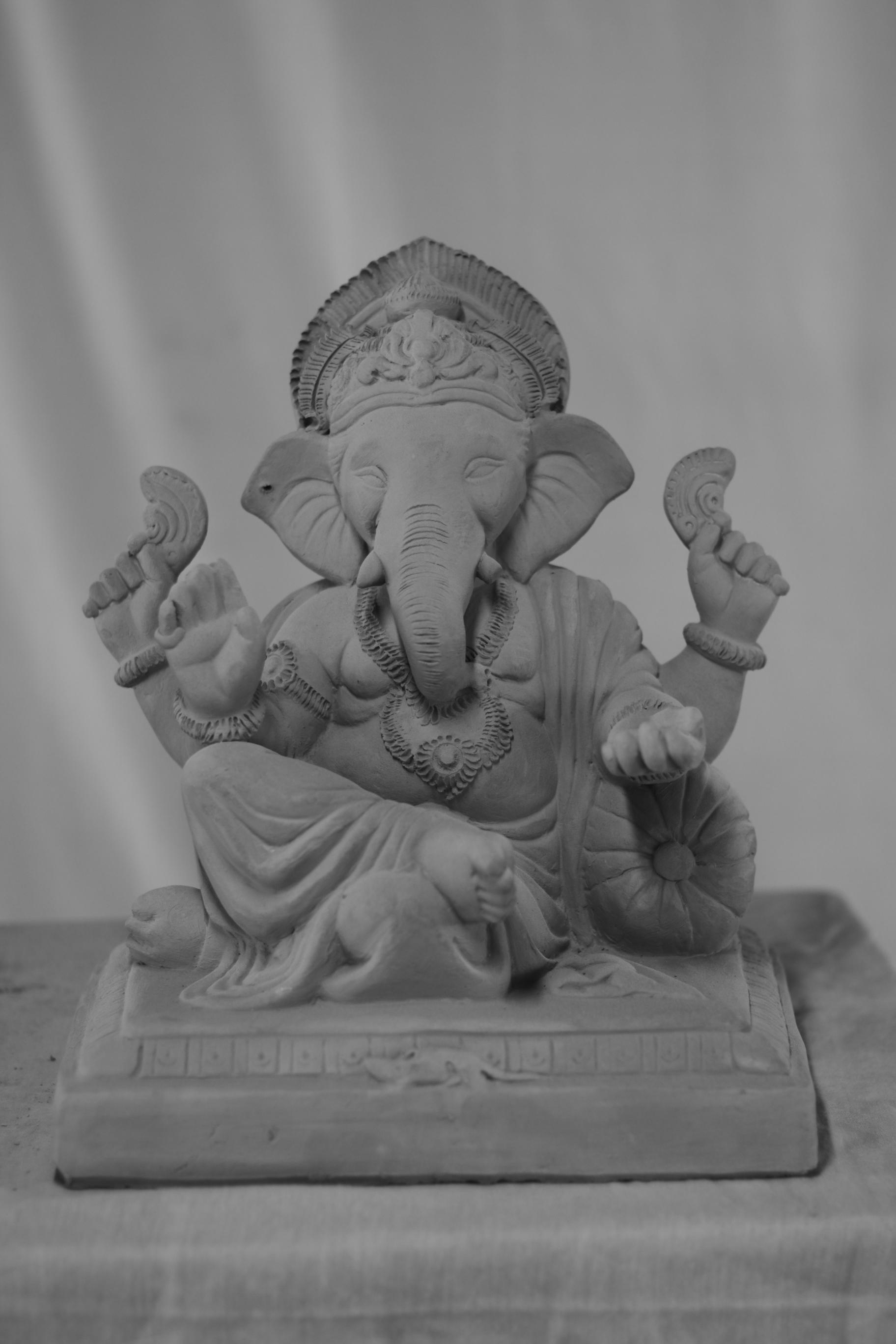 Shivrekar Ganpati | Eco Friendly Shadu Mati Ganpati | 12 Inches Height | MSKK-0063-SHA-12-SHIVR-PSKK-DNOA-VXX Shivrekar Ganpati | Eco Friendly Shadu Mati Ganpati | 12 Inches Height | MSKK-0063-SHA-12-SHIVR-PSKK-DNOA-VXX