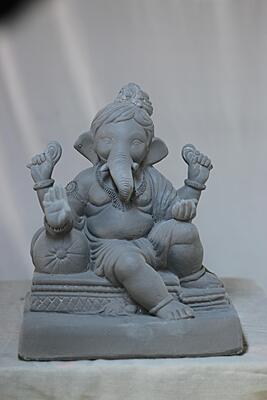 Baal Ganesh Ganpati | Shadu Mati Ganpati | 12 Inches Height | MSKK-0068-SHA-12-BAALG-PSKK-DNOA Baal Ganesh Ganpati | Shadu Mati Ganpati | 12 Inches Height | MSKK-0068-SHA-12-BAALG-PSKK-DNOA
