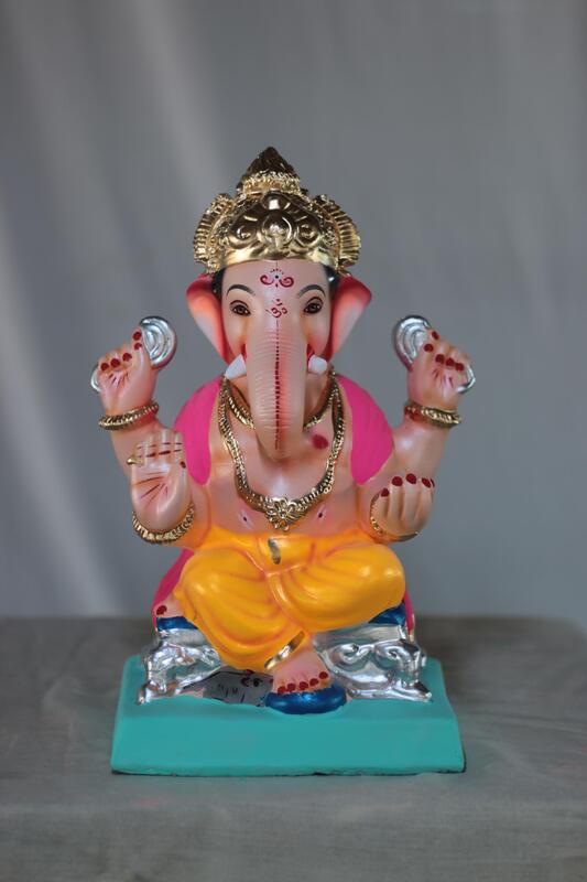 Nakshi Ganpati | Shadu Mati Ganpati | 12 Inches Height | MSKK-0071-SHA-12-NAKSH-PSKK-DNOA Nakshi Ganpati | Shadu Mati Ganpati | 12 Inches Height | MSKK-0071-SHA-12-NAKSH-PSKK-DNOA