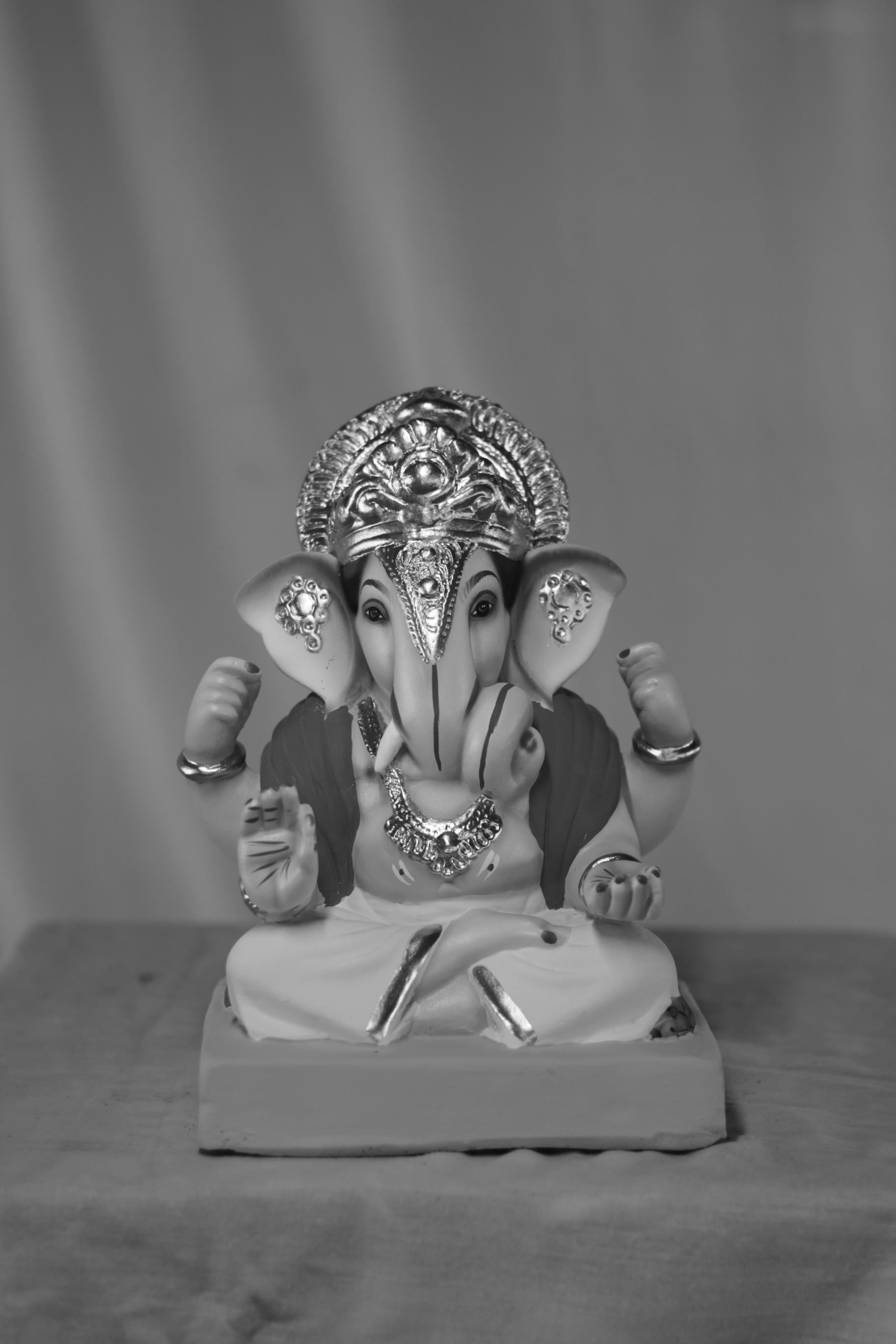 Dagdusheth Ganpati | Eco Friendly Shadu Mati Ganpati | 10 Inches Height | MSKK-0074-SHA-10-DAGDU-PSKK-DNOA-VXX Dagdusheth Ganpati | Eco Friendly Shadu Mati Ganpati | 10 Inches Height | MSKK-0074-SHA-10-DAGDU-PSKK-DNOA-VXX