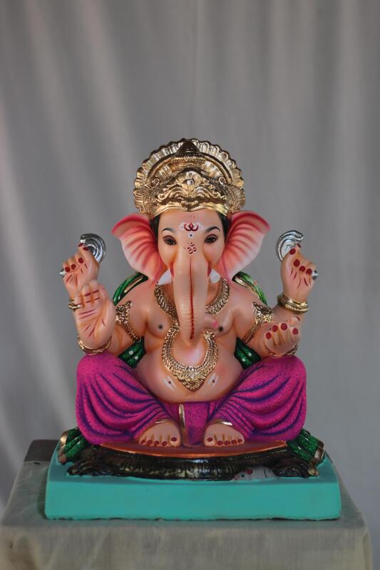 Navin Mhaisuri Ganpati | Shadu Mati Ganpati | 22 Inches Height | MSKK-0076-SHA-22-NAVIN-PSKK-DNOA Navin Mhaisuri Ganpati | Shadu Mati Ganpati | 22 Inches Height | MSKK-0076-SHA-22-NAVIN-PSKK-DNOA