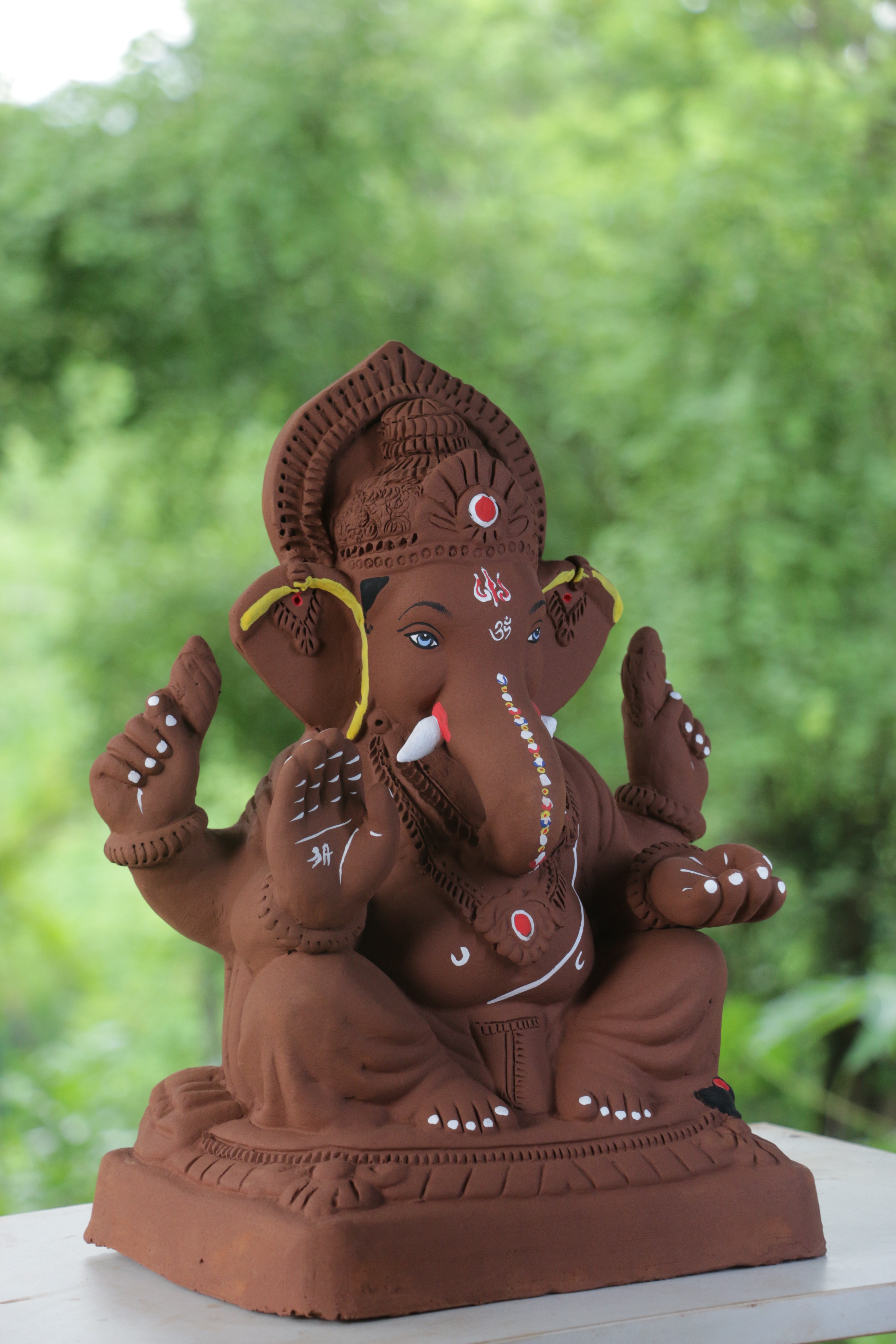 Titwala Ganpati | Red Soil Ganpati | 15 Inches Height | MYMA-0001-RED-15-TITWA-PYMA-DNOA Titwala Ganpati | Red Soil Ganpati | 15 Inches Height | MYMA-0001-RED-15-TITWA-PYMA-DNOA