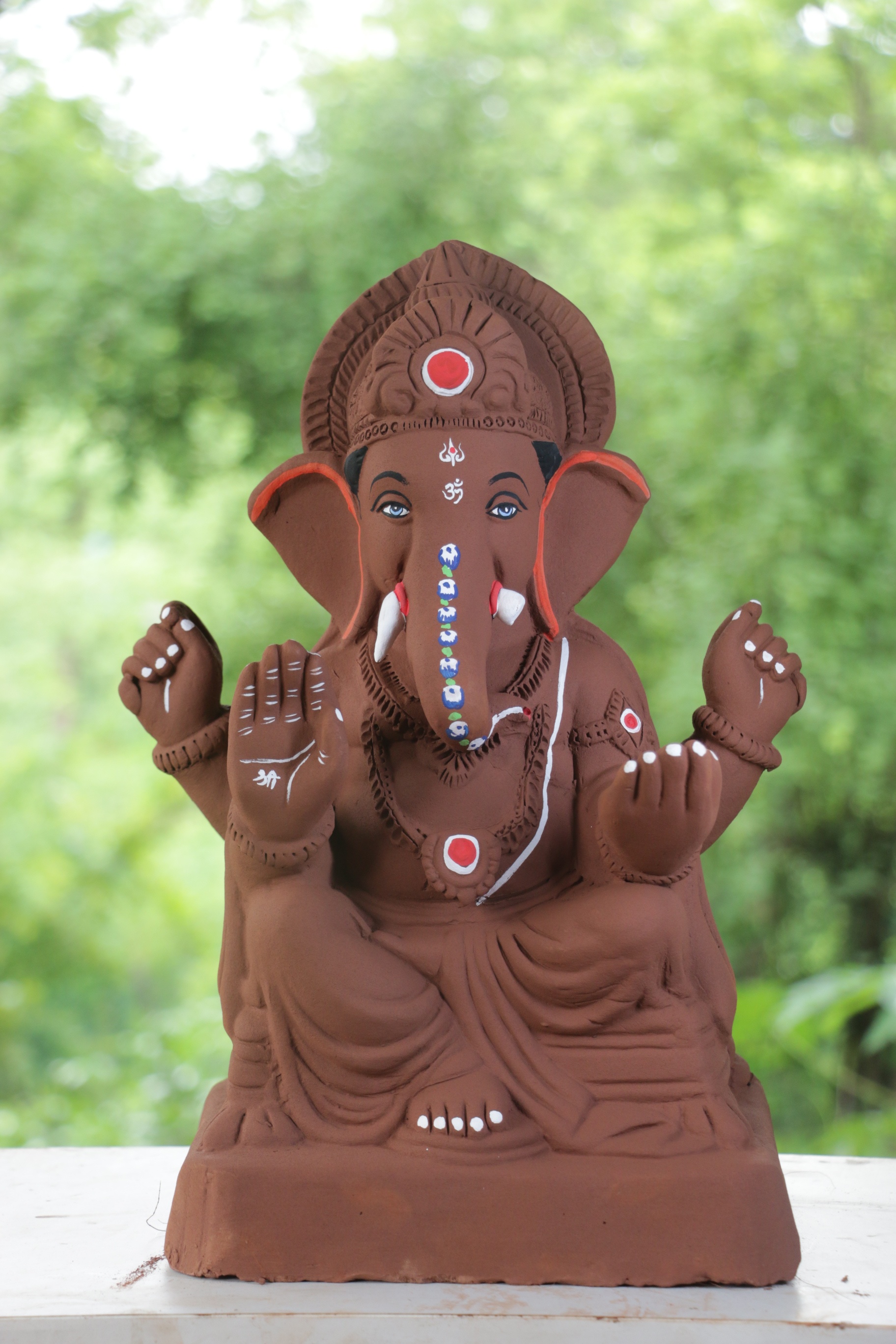 Philips Ganpati | Red Soil Ganpati | 16 Inches Height | MYMA-0004-RED-16-PHILI-PYMA-DNOA Philips Ganpati | Red Soil Ganpati | 16 Inches Height | MYMA-0004-RED-16-PHILI-PYMA-DNOA