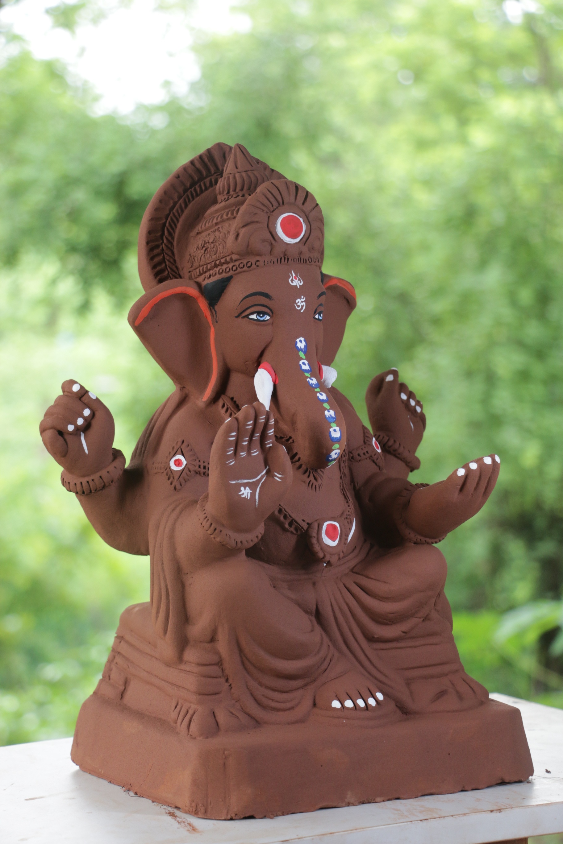Philips Ganpati | Red Soil Ganpati | 16 Inches Height | MYMA-0004-RED-16-PHILI-PYMA-DNOA Philips Ganpati | Red Soil Ganpati | 16 Inches Height | MYMA-0004-RED-16-PHILI-PYMA-DNOA