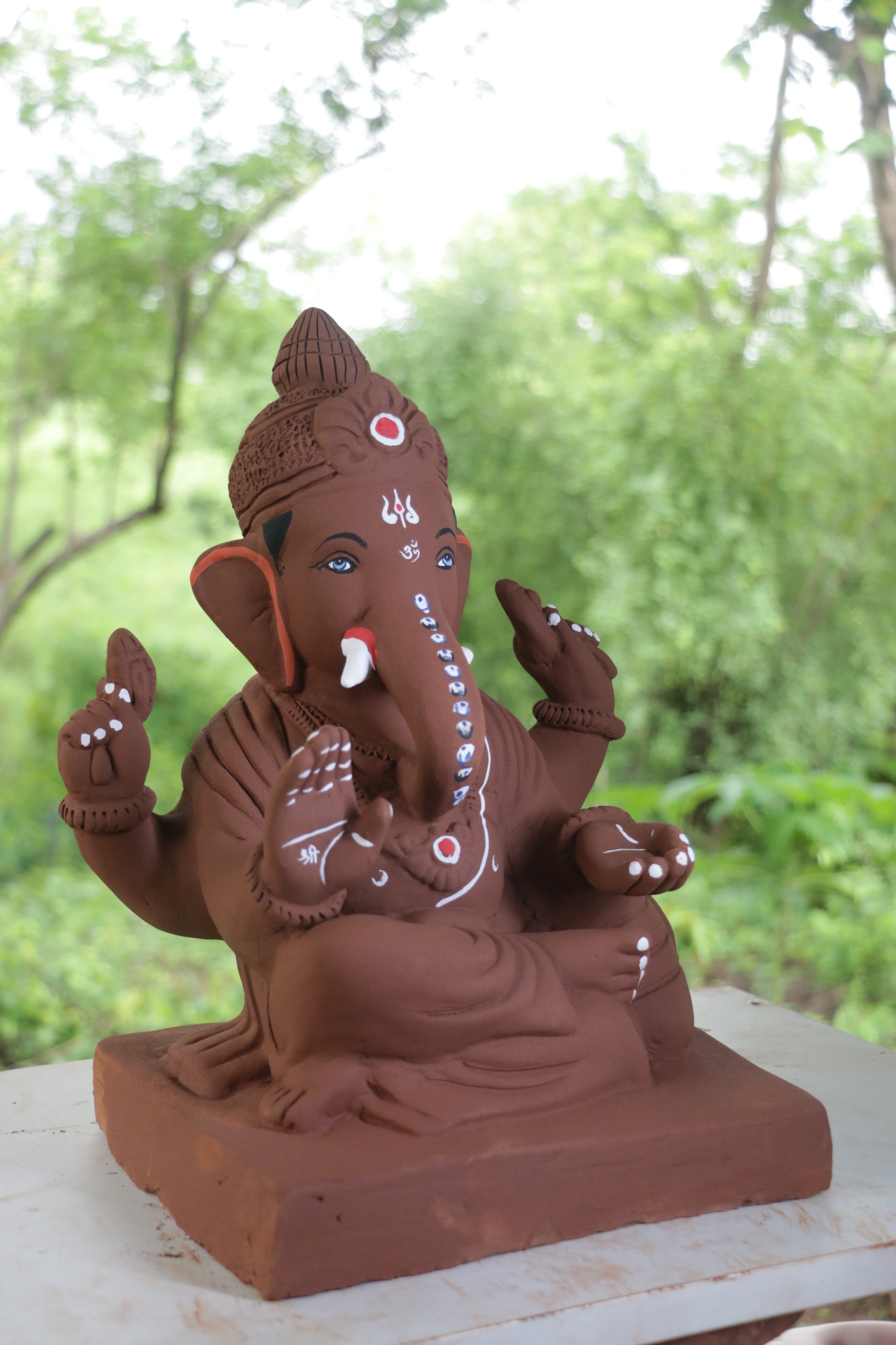 Single Load Shivrekar Ganpati | Red Soil Ganpati | 13 Inches Height | MYMA-0010-RED-13-SINGL-PYMA-DNOA Single Load Shivrekar Ganpati | Red Soil Ganpati | 13 Inches Height | MYMA-0010-RED-13-SINGL-PYMA-DNOA