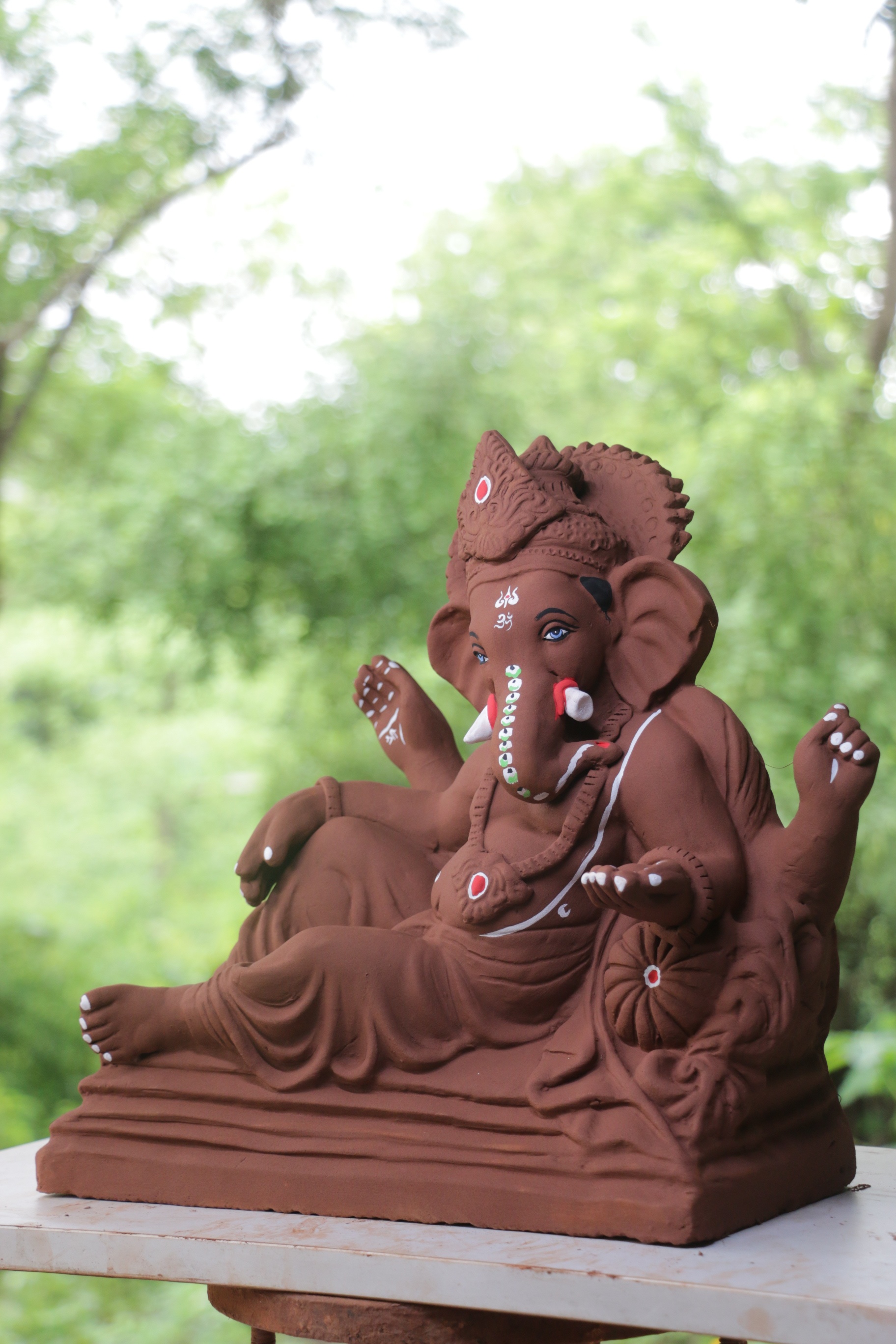 Single Load Prabhaval Ganpati | Red Soil Ganpati | 13 Inches Height | MYMA-0011-RED-13-SINGL-PYMA-DNOA Single Load Prabhaval Ganpati | Red Soil Ganpati | 13 Inches Height | MYMA-0011-RED-13-SINGL-PYMA-DNOA