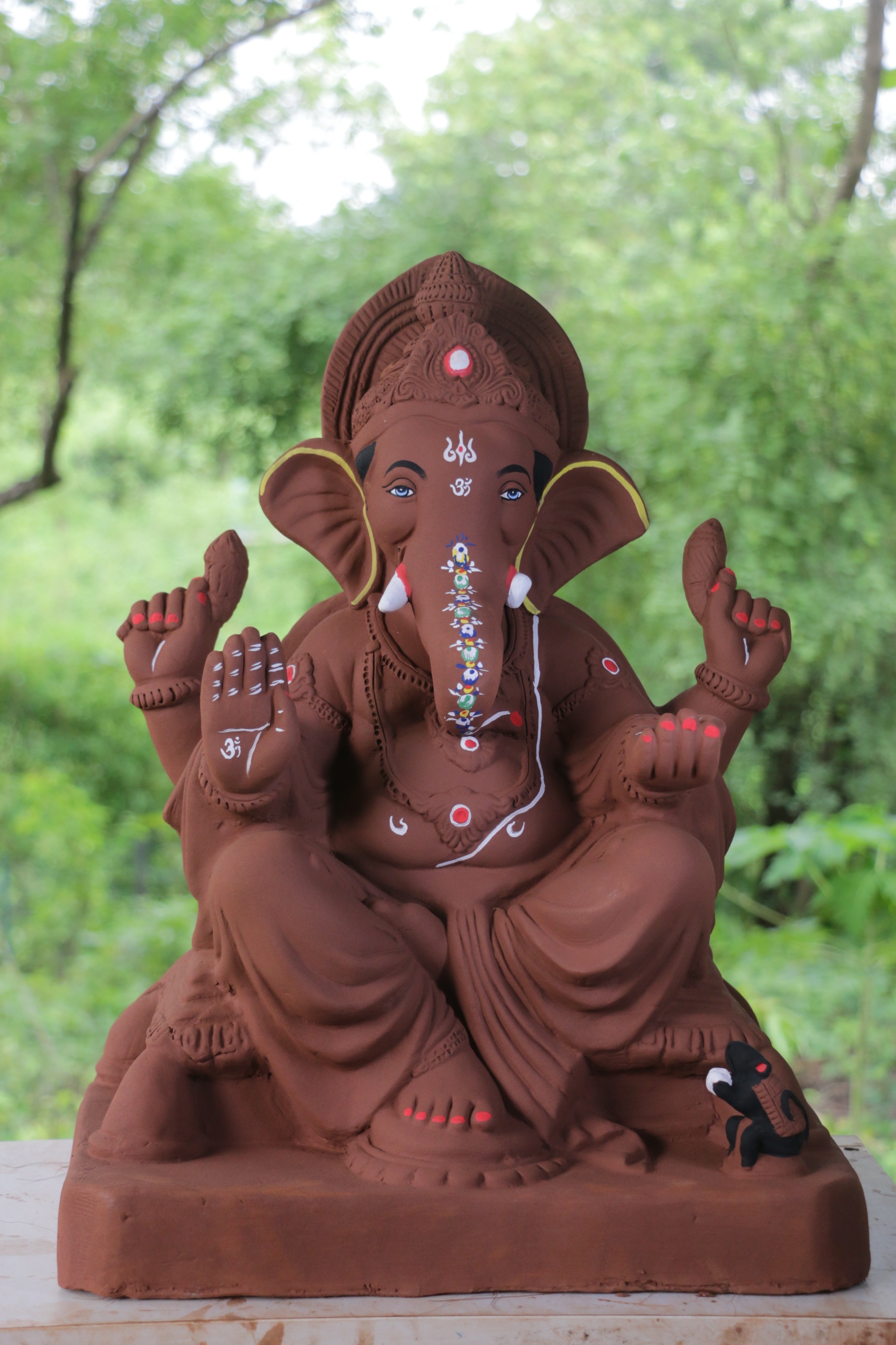 Philips Ganpati | Red Soil Ganpati | 21 Inches Height | MYMA-0015-RED-21-PHILI-PYMA-DNOA Philips Ganpati | Red Soil Ganpati | 21 Inches Height | MYMA-0015-RED-21-PHILI-PYMA-DNOA