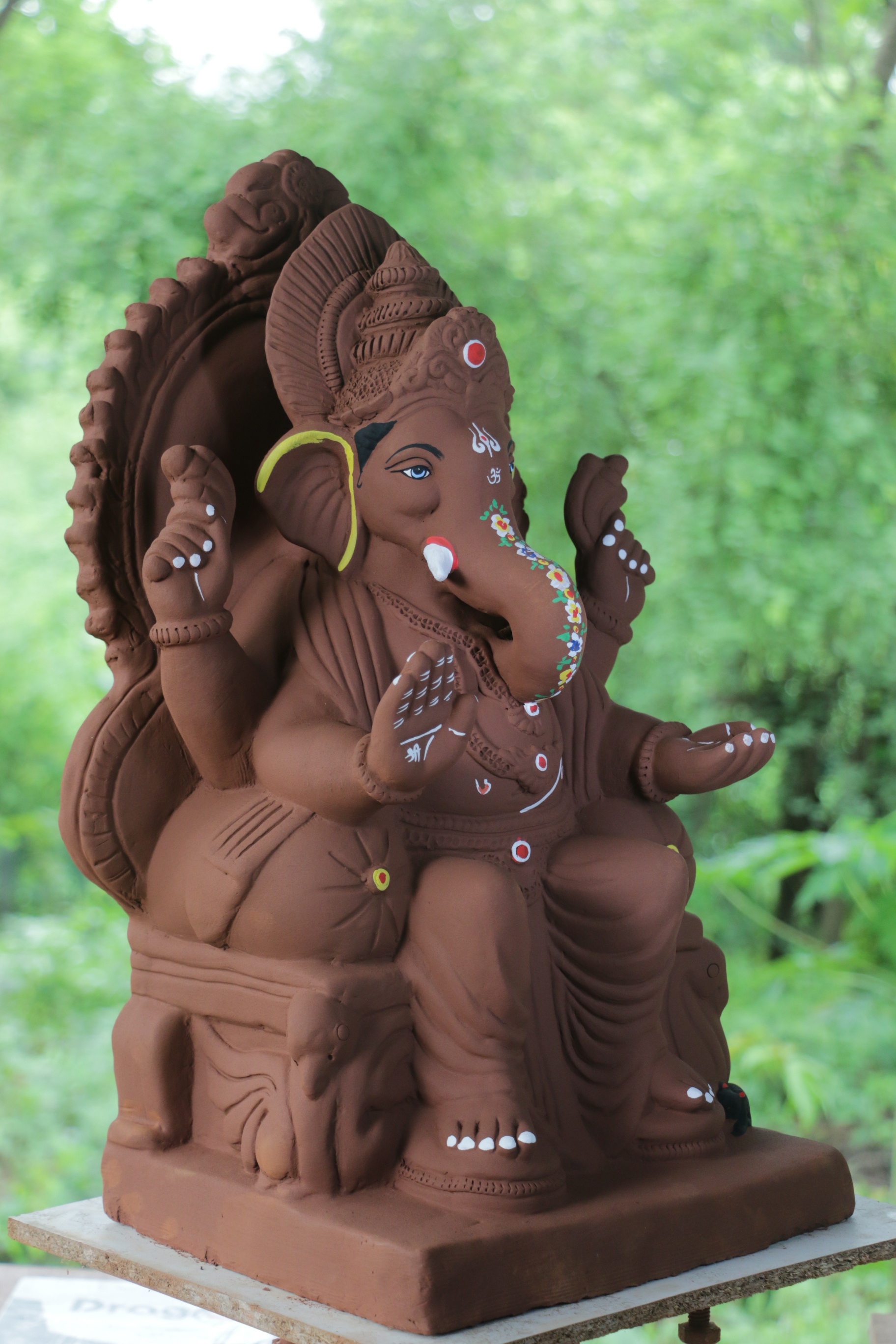 Laalbaugcha Raja Ganpati | Red Soil Ganpati | 23 Inches Height | MYMA-0017-RED-23-LAALB-PYMA-DNOA Laalbaugcha Raja Ganpati | Red Soil Ganpati | 23 Inches Height | MYMA-0017-RED-23-LAALB-PYMA-DNOA